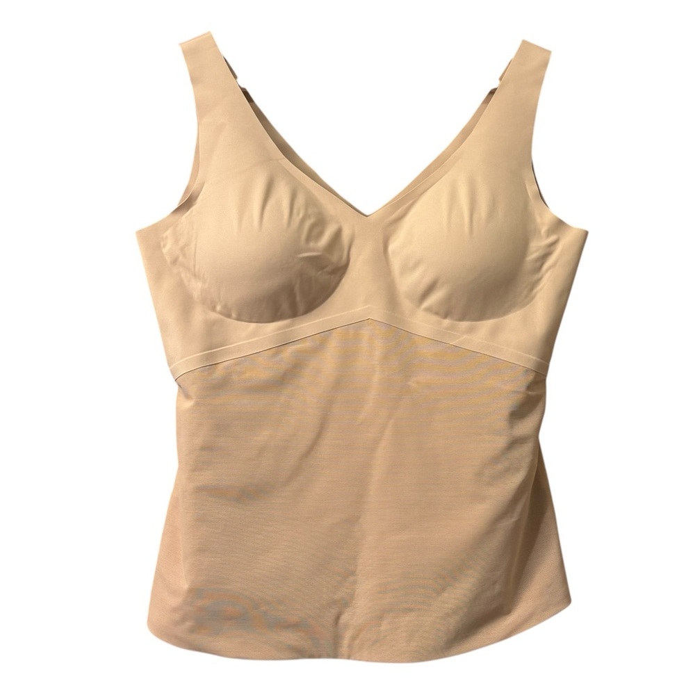 Honeylove LiftWear Cami tank top in the color Sand Size 1X